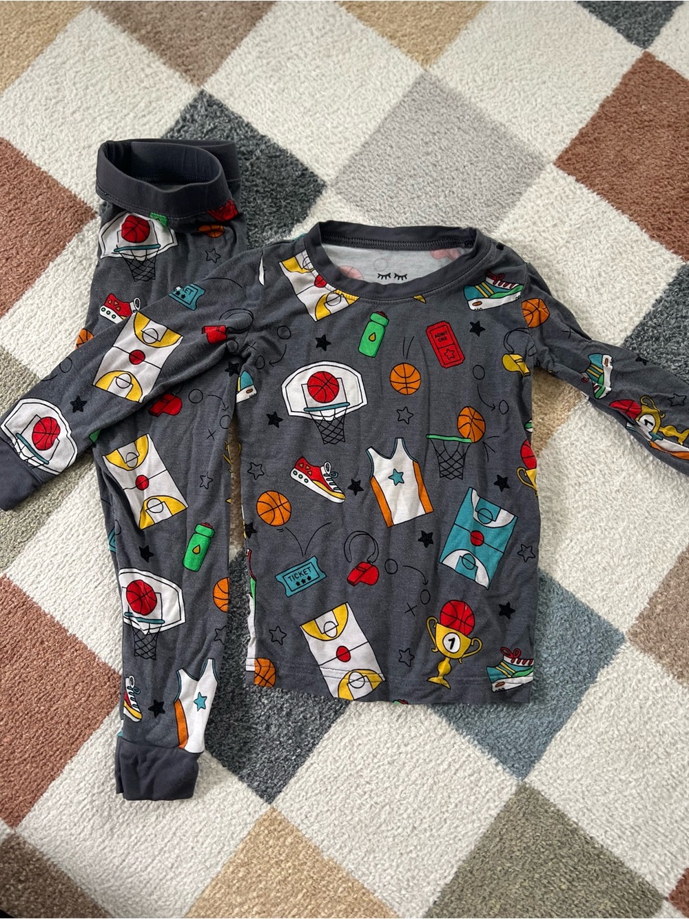 Little Sleepies Hoop Stars PJs 12-18m